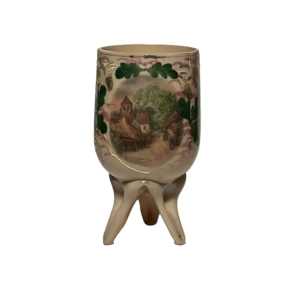 Opaline Vase On Feet