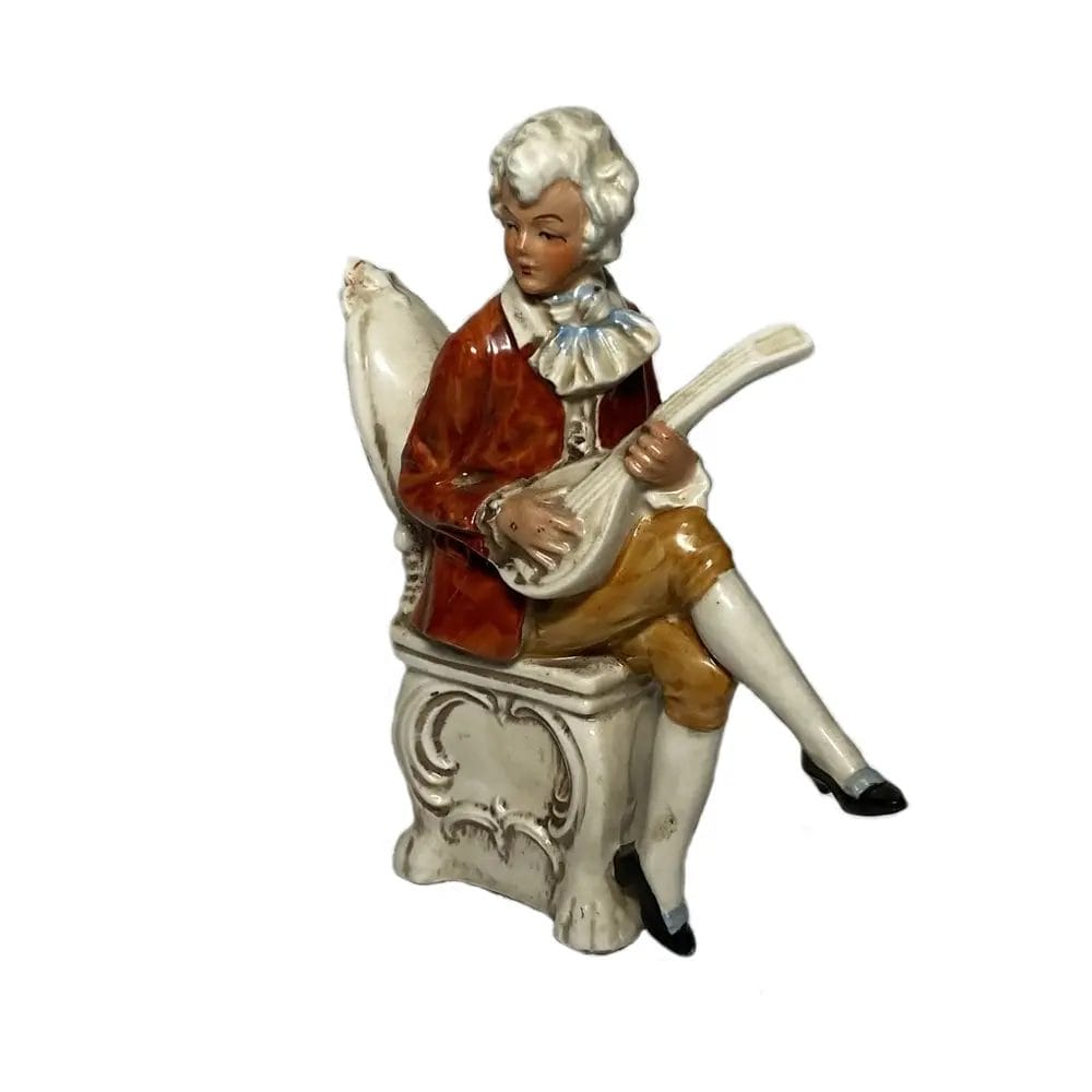 German Grafenthal Porcelain Musical Figurine