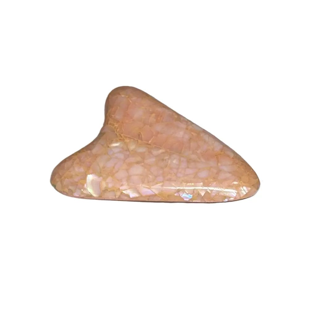 Mother Of Pearl Heart-Shaped Brooch