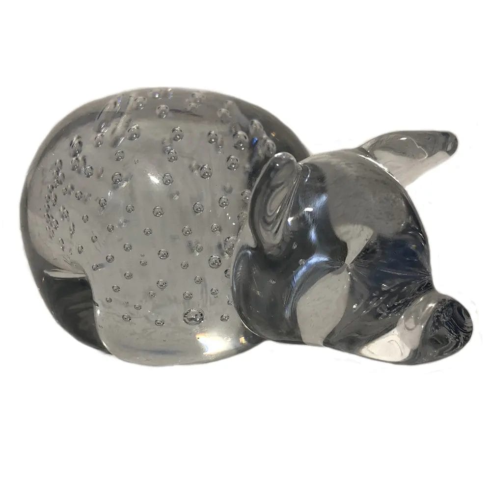 Bullicante Glass Sleeping Pig