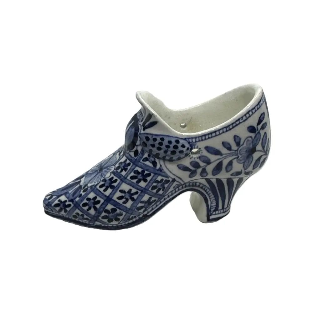 Delft Blue Miniature Shoe
